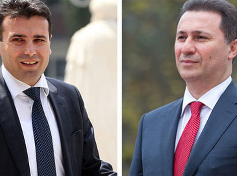 Zoran Zaev i Nikola Gruevski (Foto: Kurir.mk)