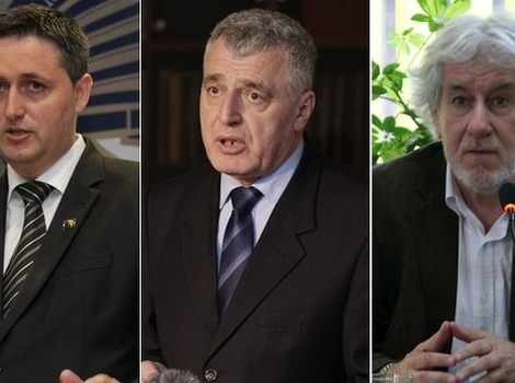 Bećirović, Prodanović i Bajtal (Foto: Klix.ba)