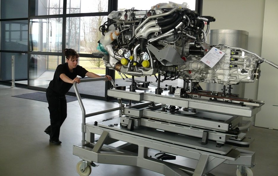 Bugattijev W16 motor spreman za ugradnju u Veyron