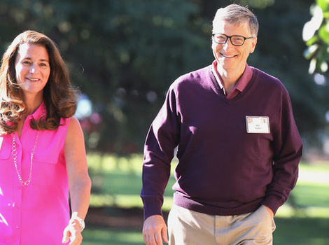 Melinda i Bill Gates, Foto: AFP