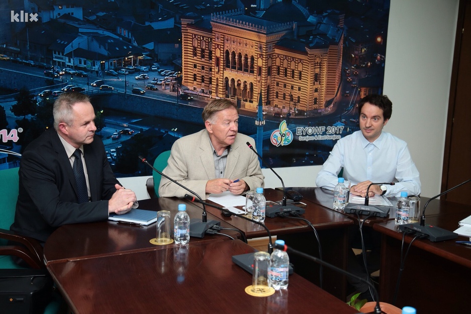 Mujo Fišo, Ivo Komšić i Armin Rustambegović (Foto: Feđa Krvavac/Klix.ba)