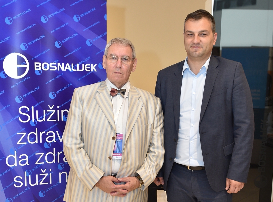 Prof. dr. Leonid Lazebnik i direktor Bosnalijeka Nedim Uzunović