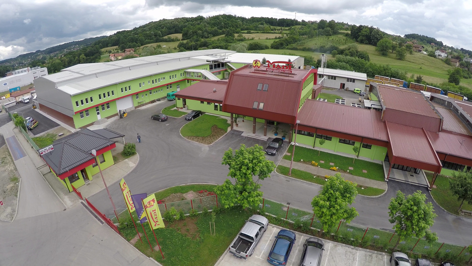 Ukupna površina kompleksa iznosi 21.500 metara kvadratnih
