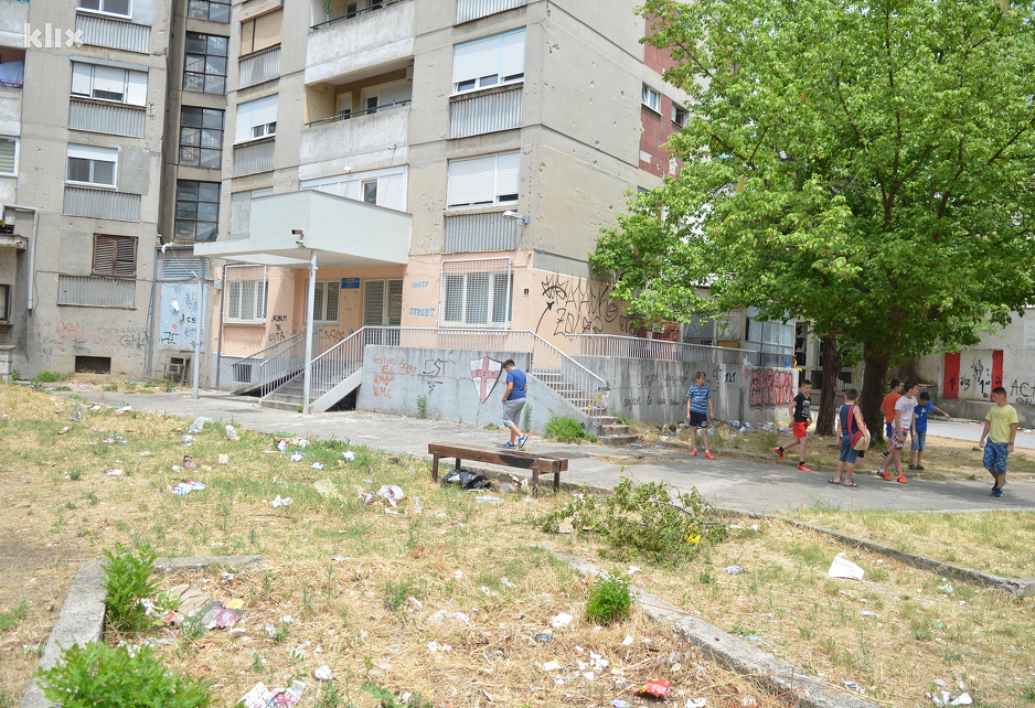 Mjesto gdje je mladića savladala policija (Foto: Željko Miličević/Klix.ba)