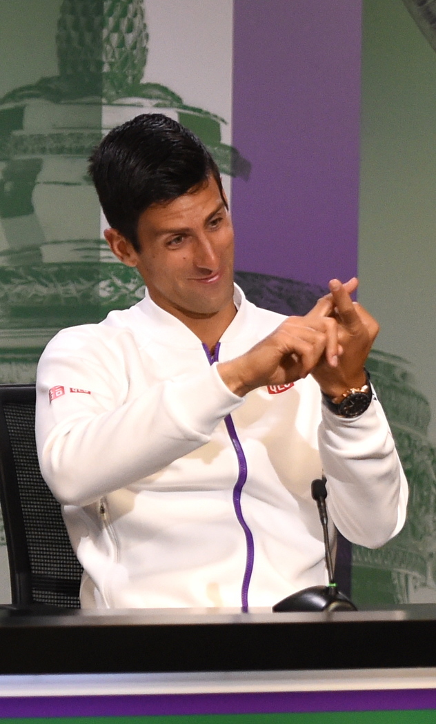 Novak Đoković na konferenciji za medije (Foto: EPA)