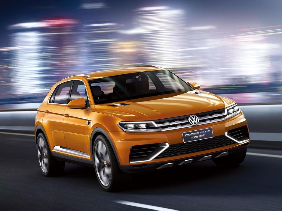 Koncept Volkswagen CrossBlue Coupe