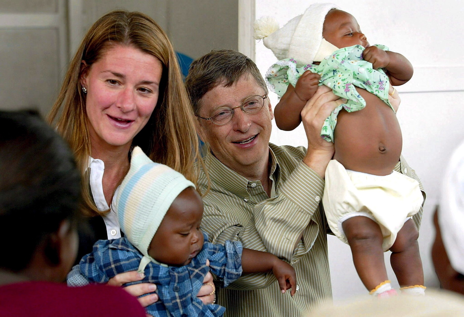 Melinda i Bill Gates prije 10 godina