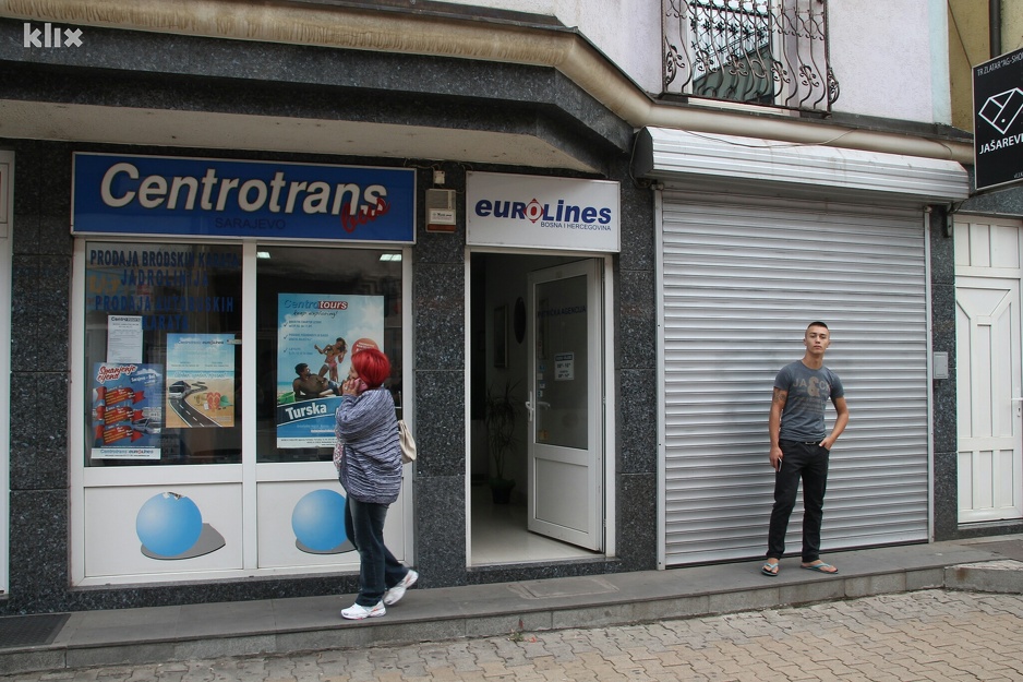 Prodajno mjesto Centrotransa u Zenici (Foto: Elmedin Mehić/Klix.ba)