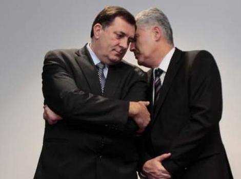 Dodik i Čović (Foto: Arhiv/Klix.ba)