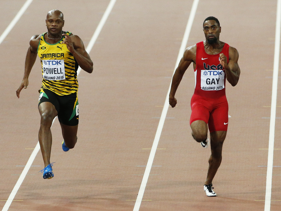 Asafa Powell i Tyson Gay (Foto: AFP)