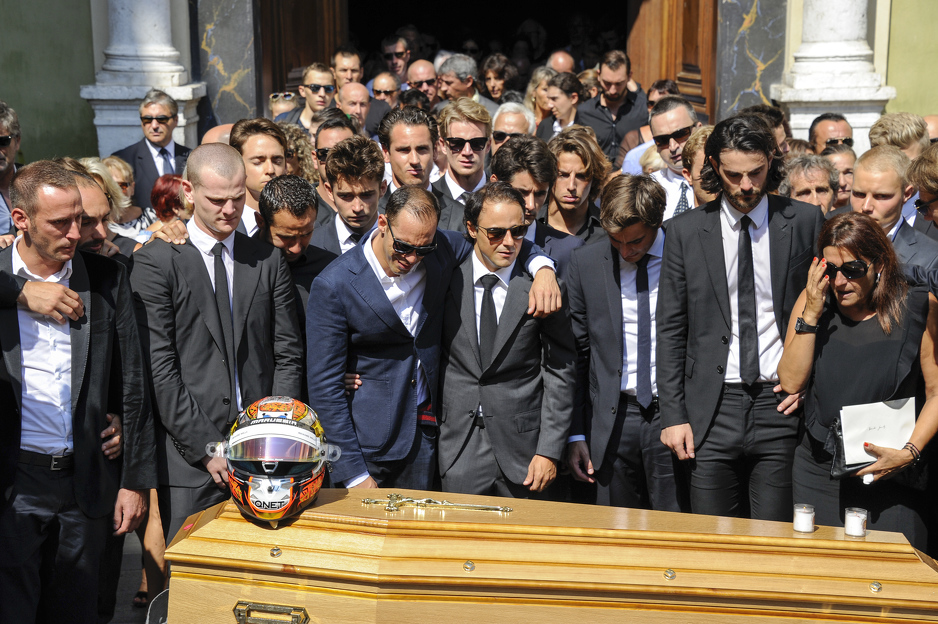 Sahrana Julesa Bianchija (Foto: EPA)