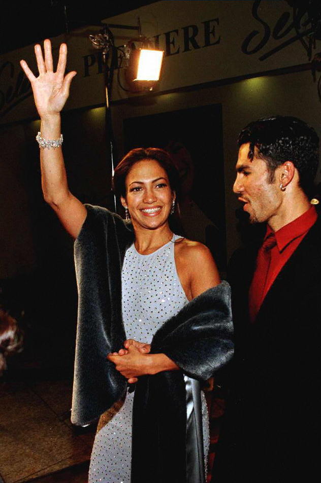 J.Lo s prvi mužem Ojanijem Noaom (Foto: AFP)