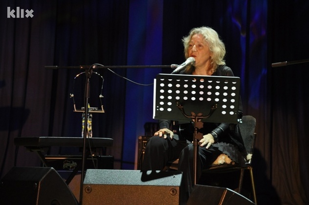 Jadranka Stojaković na koncertu u Sarajevu 2011. (Foto: Arhiv/Klix.ba)