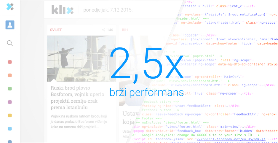 Nova tehnologija: i do 2,5 brže učitavanje stranica