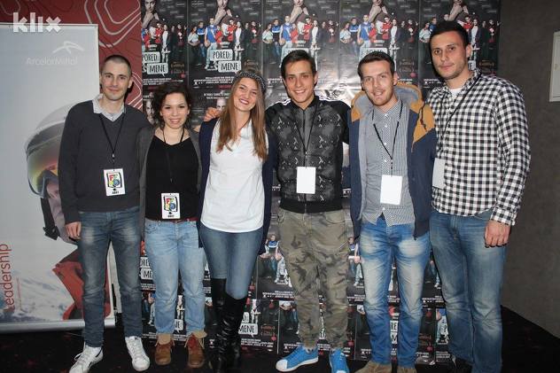 Ekipa filma "Pored mene" sa posjetiocima festivala (Foto: Klix.ba)