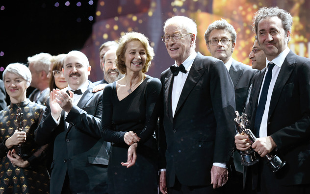 Michael Caine i Paolo Sorentino (Foto: EPA)