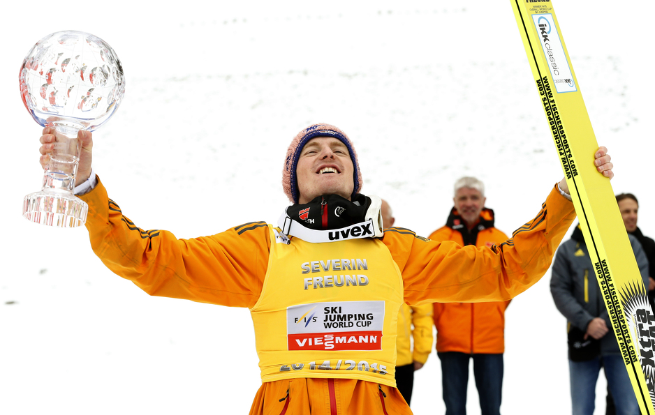Severin Freund najbolji skakač u 2015. godini (Foto: EPA)