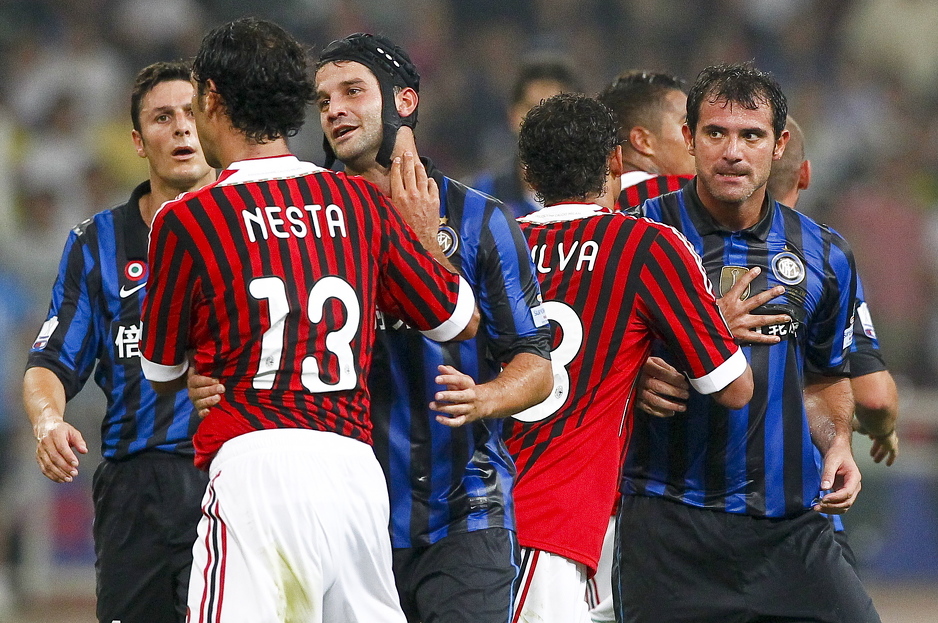 Javier Zanetti, Alessandro Nesta, Christian Chivu, Thiago Silva i Dejan Stanković (Foto: EPA)