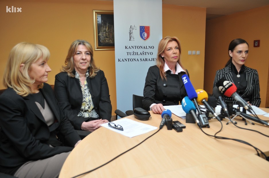 Anika Kešelj, Berina Alihodžić, Dalida Burzić i Aida Topalović (Foto: Nedim Grabovica/Klix.ba)