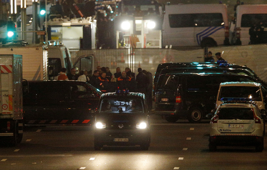 Policijske aktivnosti u Briselu (Foto: EPA)