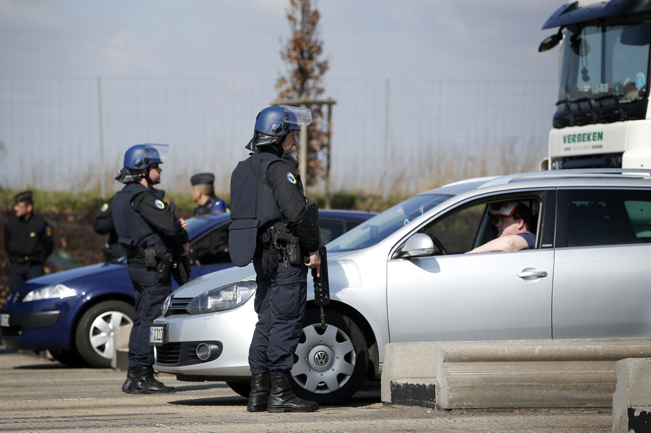 Kontrolni punktovi širom Belgije (Foto: EPA)
