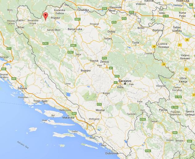 Donji Agići u blizini Bosanskog Novog