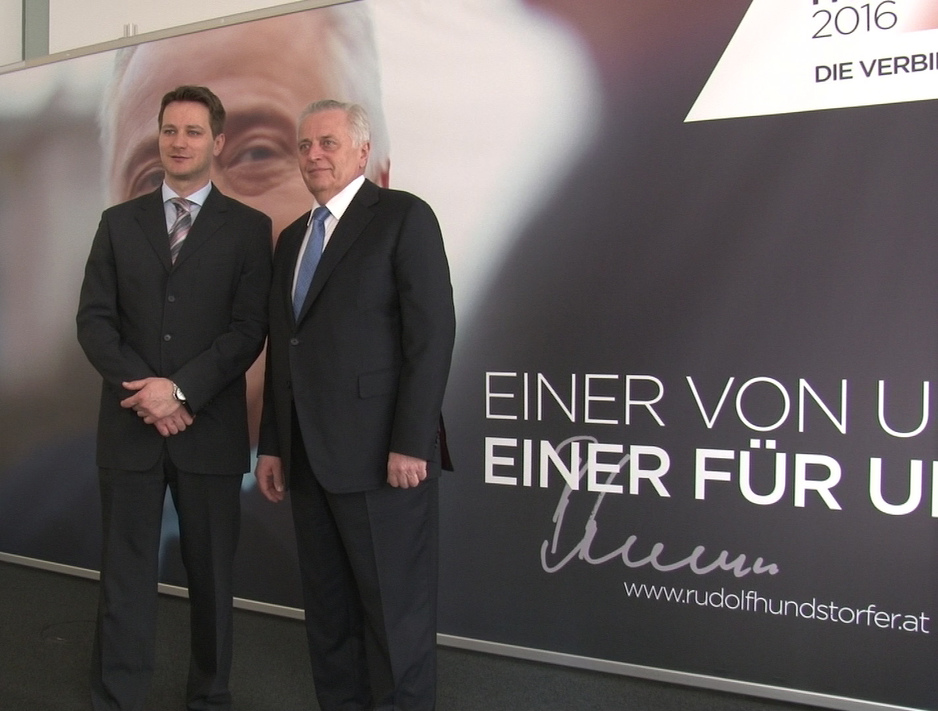 Ahmed Husagić i Rudolf Hundstorfer