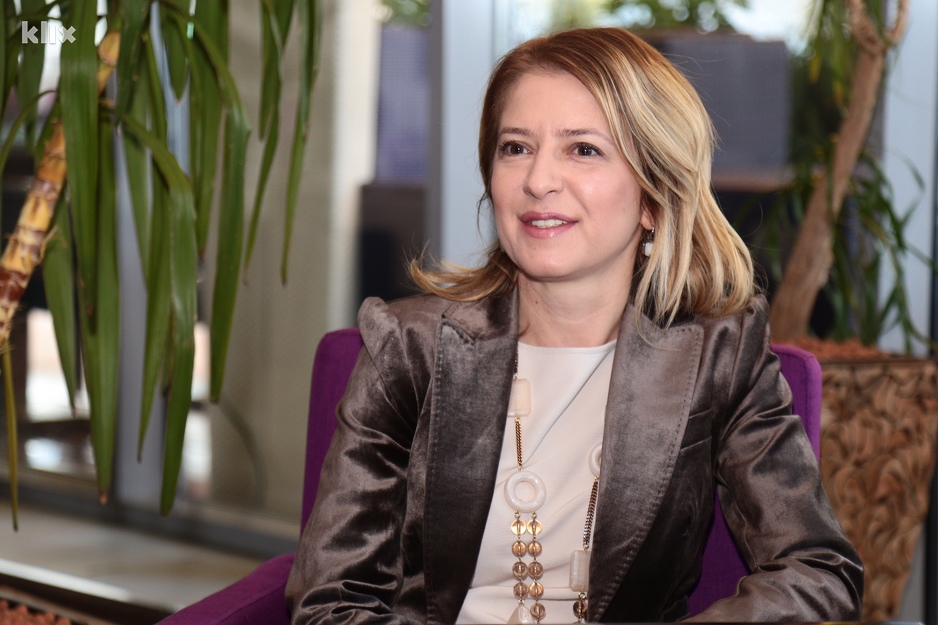 Sanela Pašić, predsjednica uprave Hypo Alpe-Adria-Bank (Foto: Feđa Krvavac/Klix.ba)