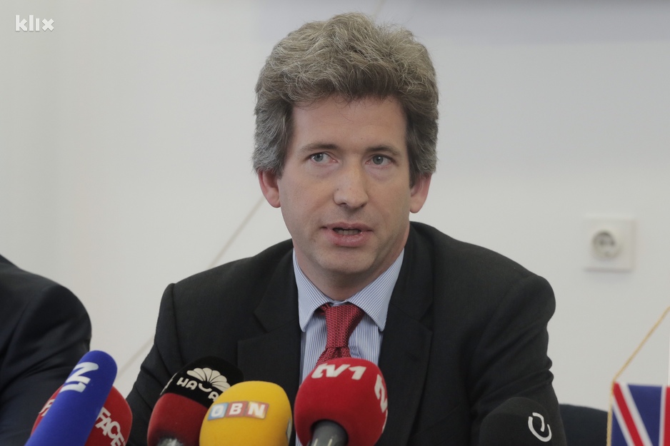 Edward Ferguson, ambasador Velike Britanije u BiH (Foto: Edin Hadžihasić/Klix.ba)