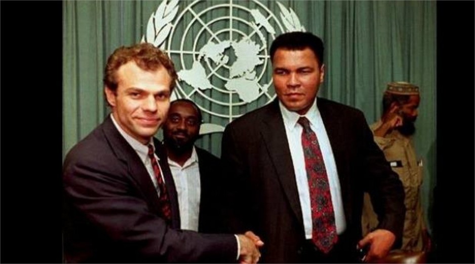 Muhamed Sacirbey i Muhammad Ali
