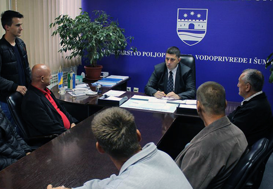 Sastanak kod ministra (Foto: Klix.ba)
