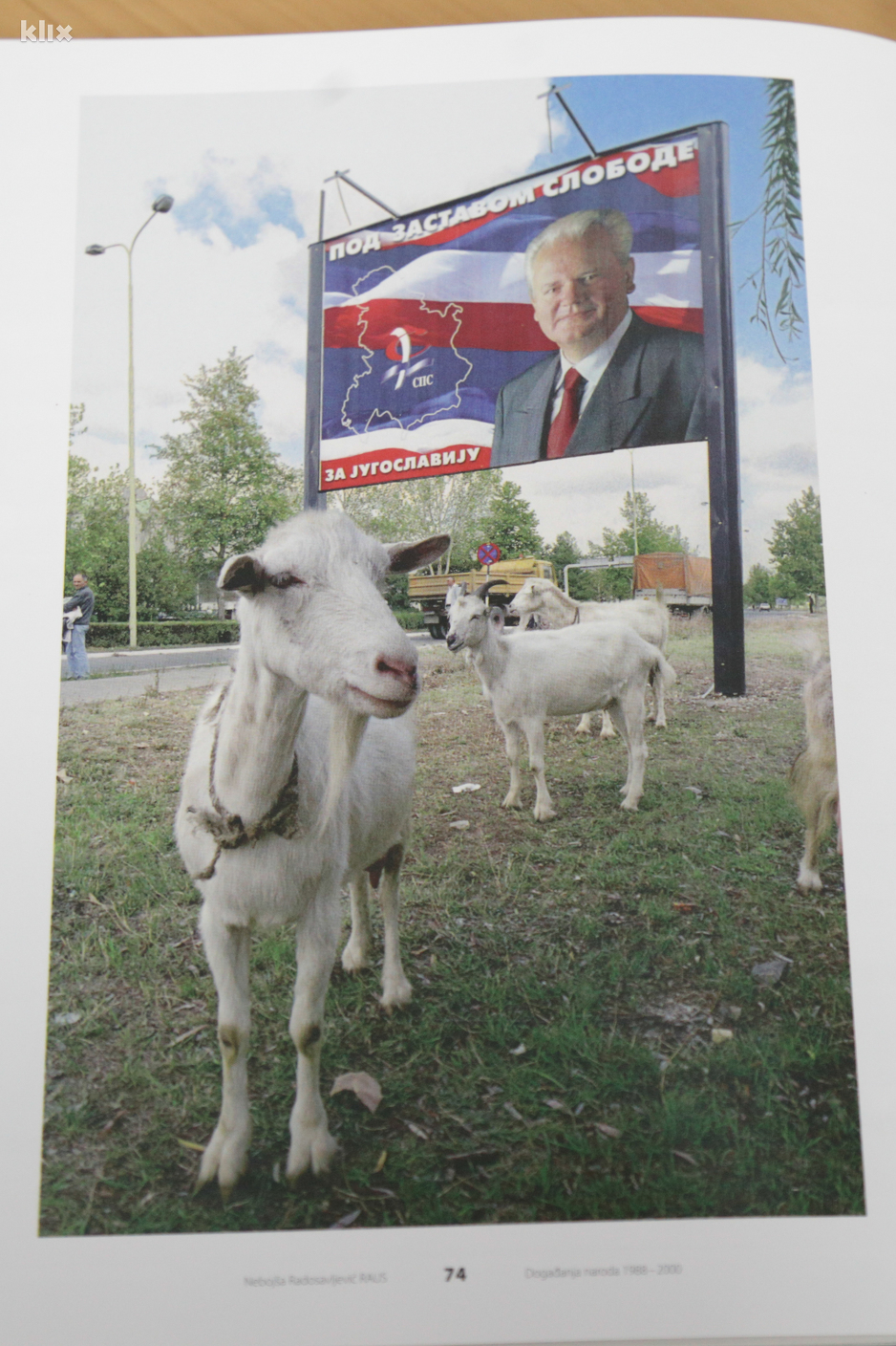 Iz knjige 'Događanja naroda' Nebojše Radosavljevića Rausa (Foto: Feđa Krvavac/Klix.ba)