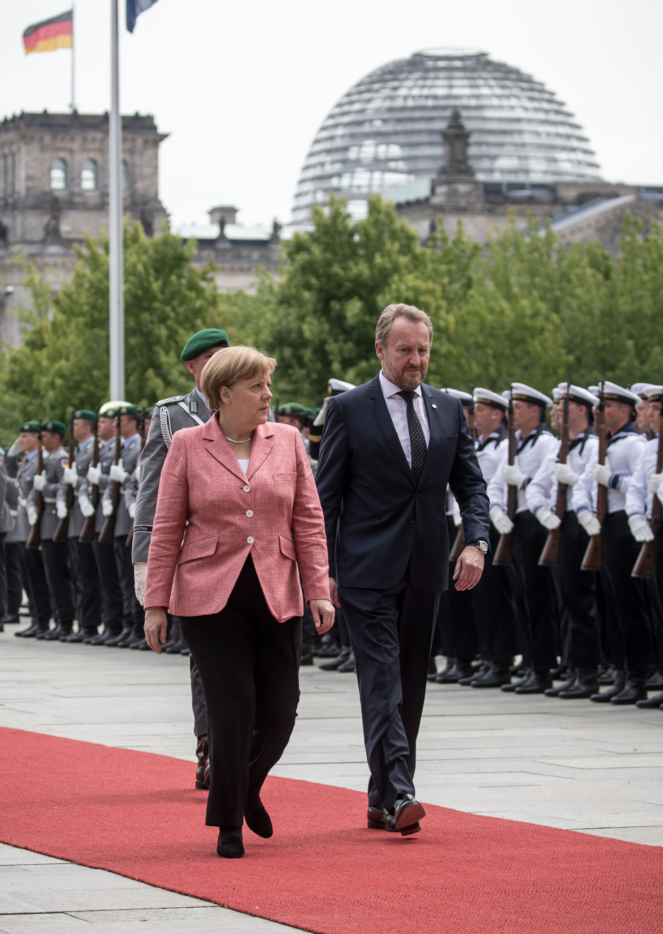 Čović, Izetbegović, Merkel i Ivanić (Foto: EPA)