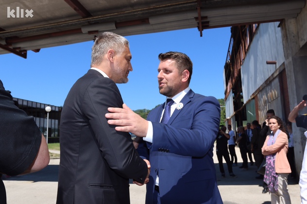 Čedomir Jovanović i Ćamil Duraković (Foto: Davorin Sekulić/Klix.ba)