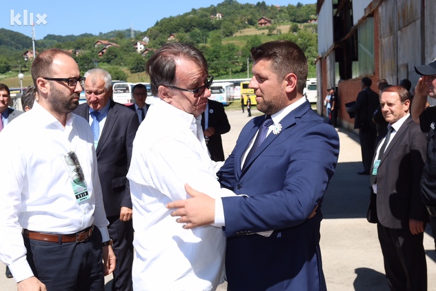 Nermin Nikšić i Damir Mašić (Foto: Davorin Sekulić/Klix.ba)