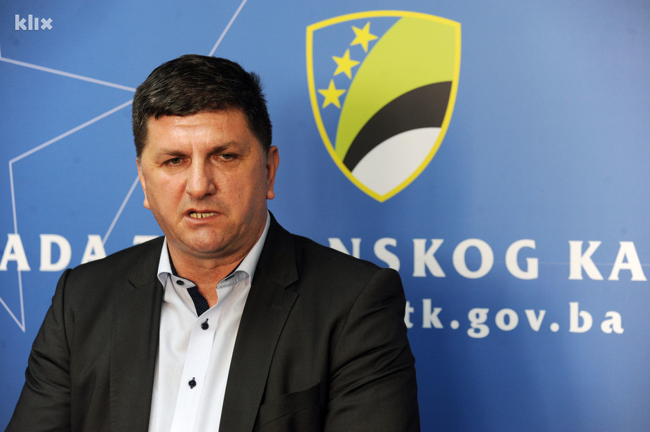 Husein Topčagić, Ministar unutrašnjih poslova TK (Foto: Klix.ba)