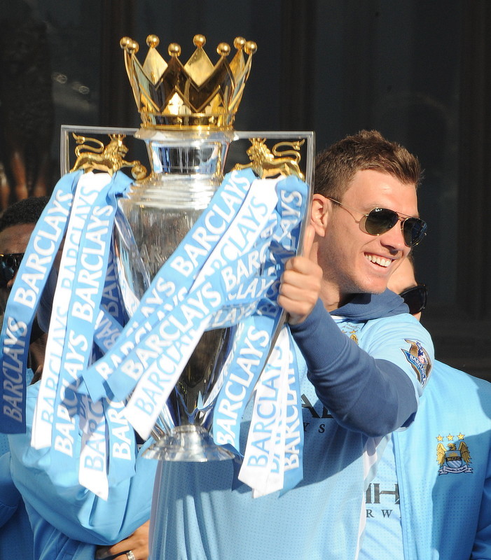 Džeko je osvojio dvije titule Premiershipa sa Manchester Cityjem (Foto: EPA)