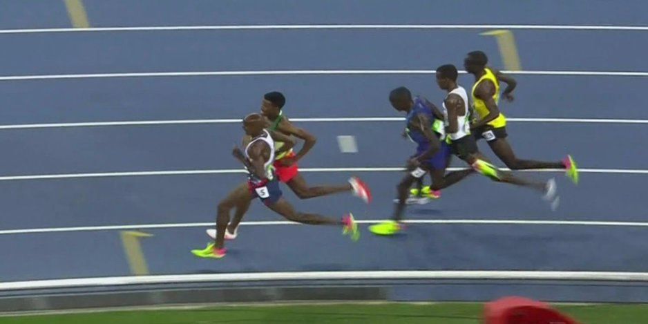 Sporni trenutak utrke