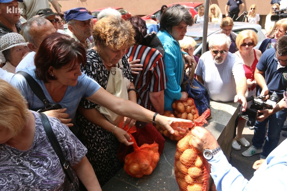 Podjela proizvoda u Sarajevu (Foto: Klix.ba/Arhiv)