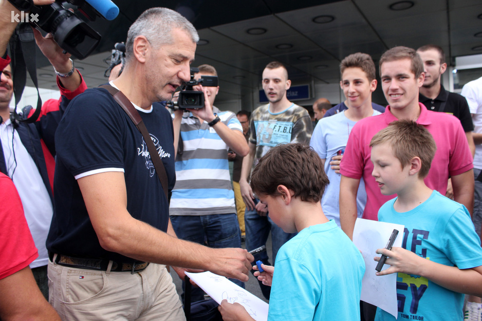 Aco Petrović za vrijeme selektorskog mandata na klupi BiH 2012. i 2013. godine (Foto: Klix.ba)