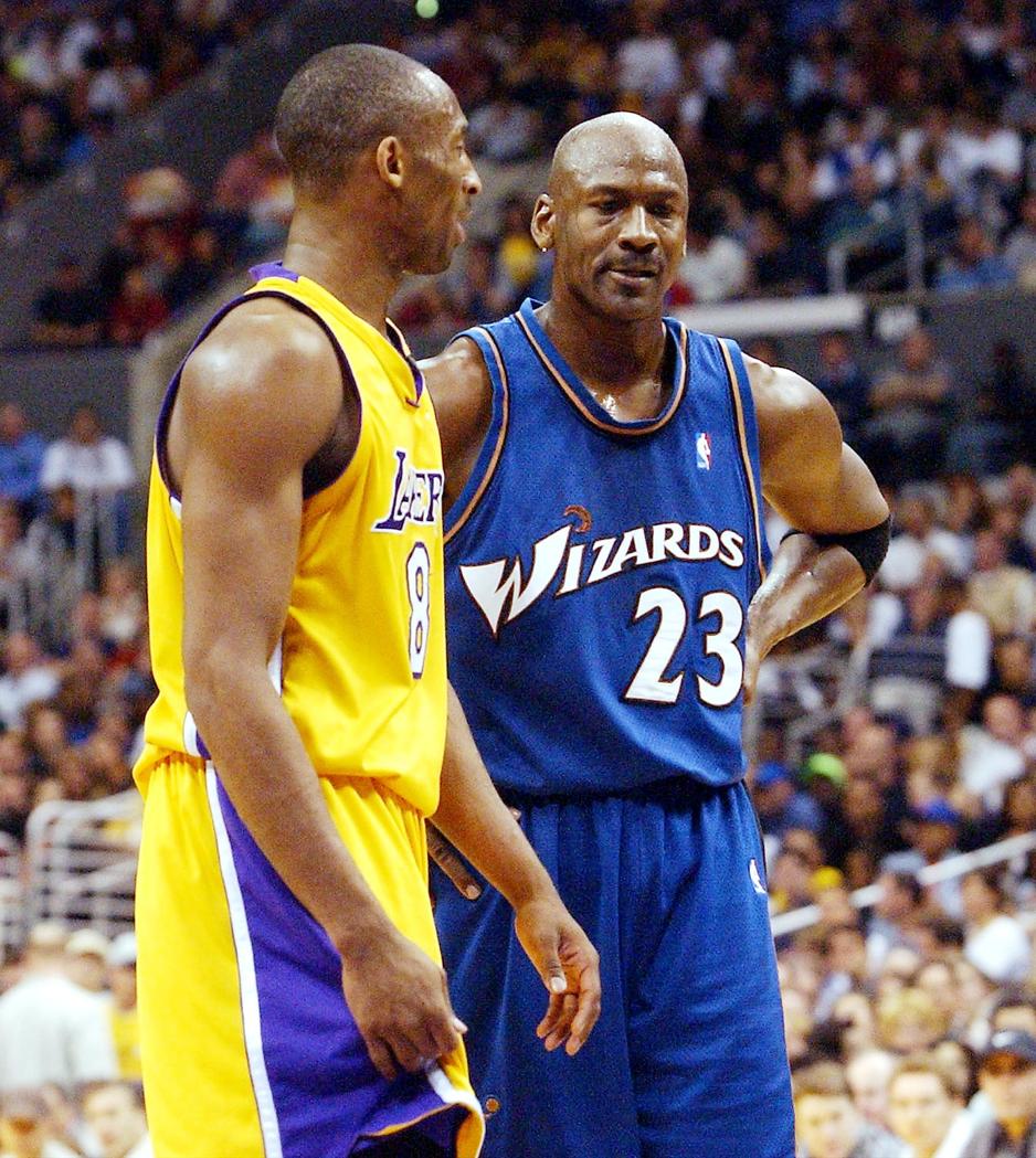 Kobe Bryant i Michael Jordan (Foto: AFP)