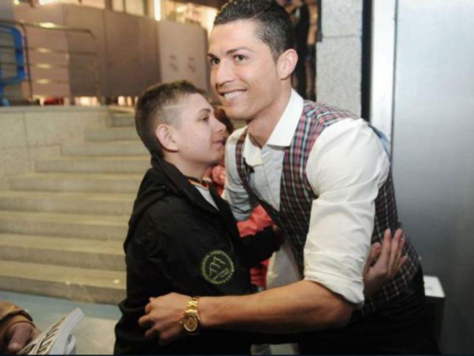 Prvi susret Davida i Ronalda u aprilu 2014. godine (Foto: AS.com)