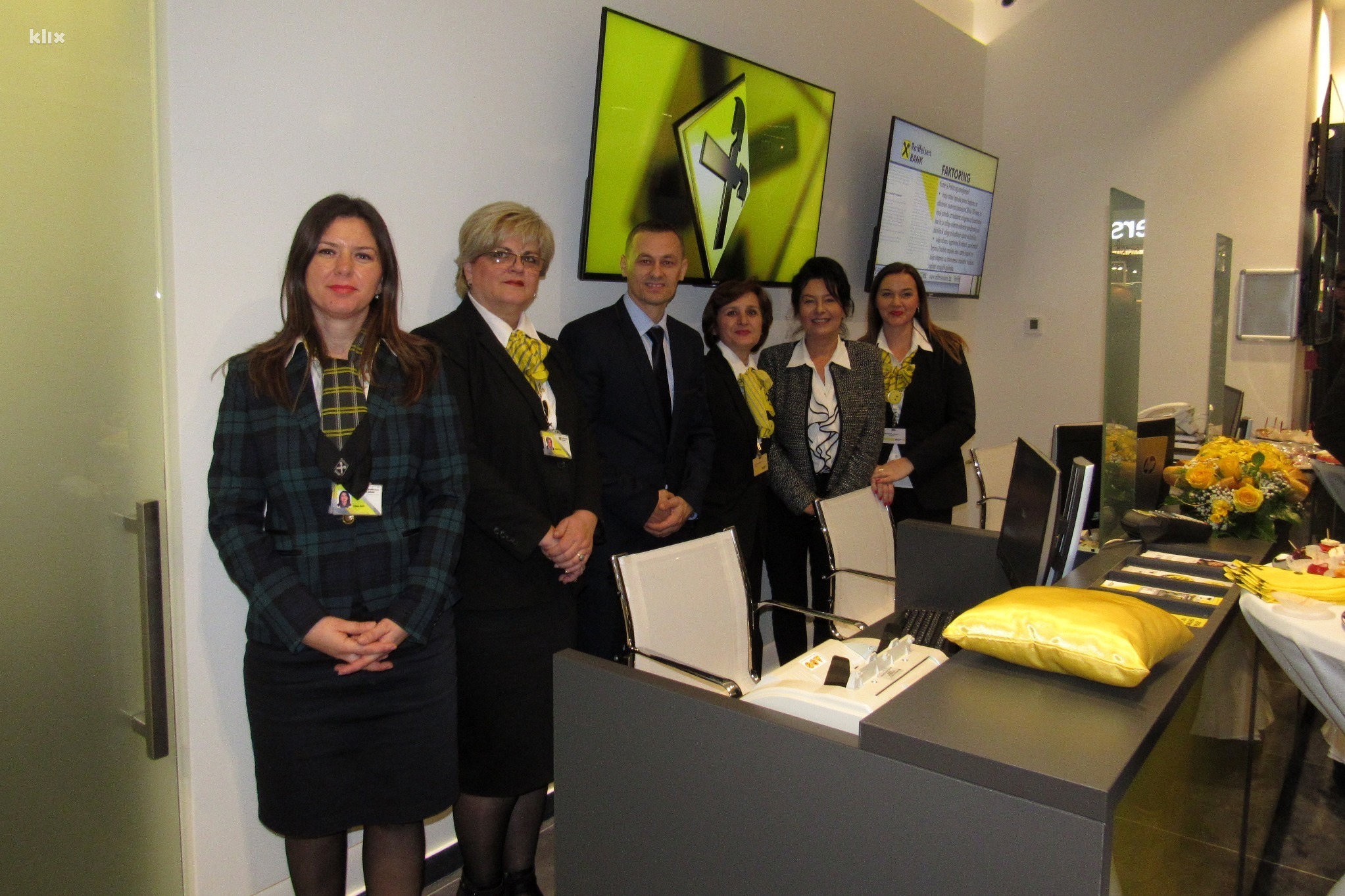 Tuzla Bogatija Za Jos Jednu Poslovnicu Raiffeisen Banke Klix Ba