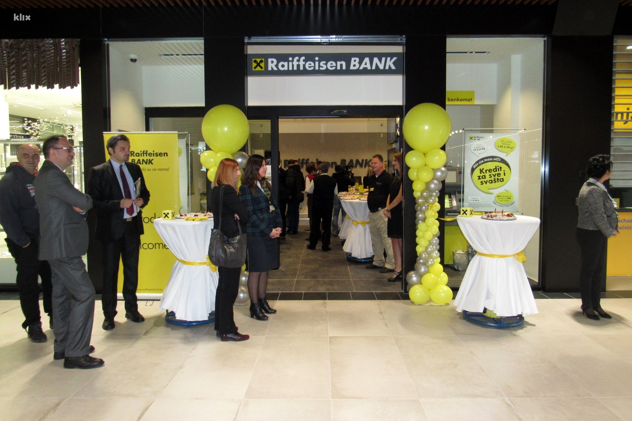 Tuzla Bogatija Za Jos Jednu Poslovnicu Raiffeisen Banke Klix Ba