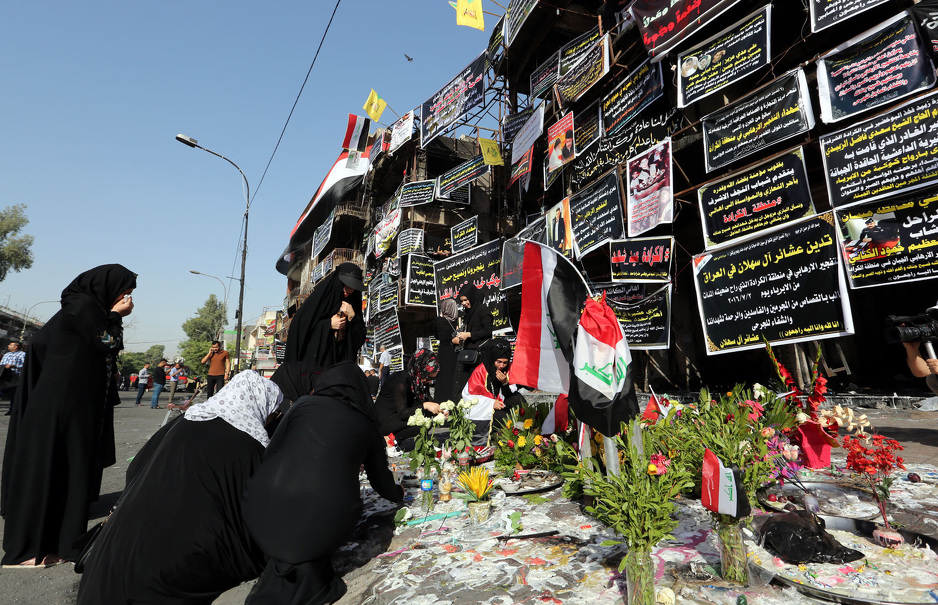 Mjesto julskog napada u Bagdadu (Foto: EPA)