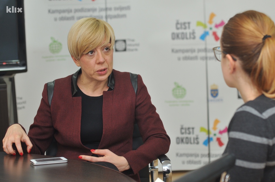 Edita Đapo, ministrica Federalnog ministarstva okoliša i turizma (Foto: Nedim Grabovica/Klix.ba)