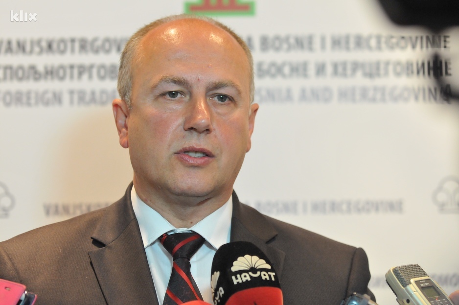 Bruno Bojić, predsjednik Vanjskotrgovinske komore BiH (Foto: Nedim Grabovica/Klix.ba)