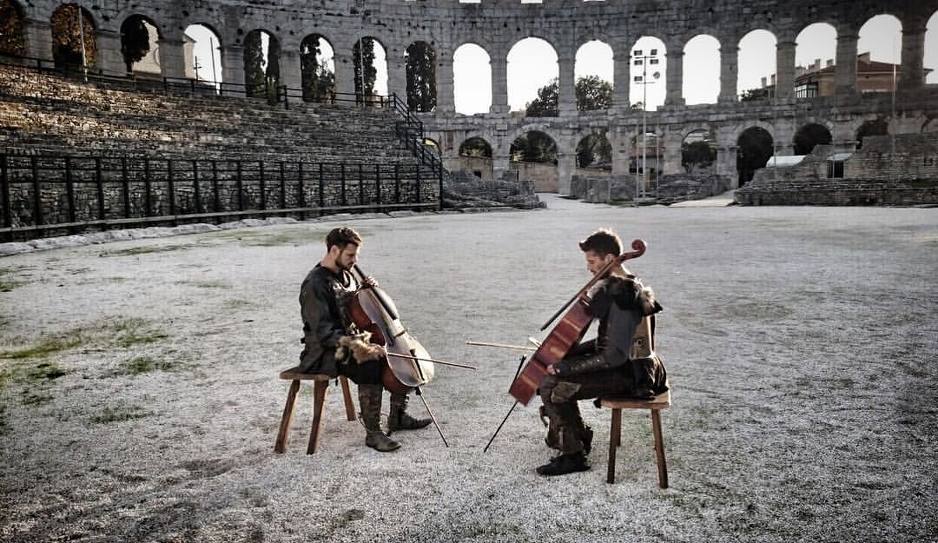 2cellos game of thrones где снимали