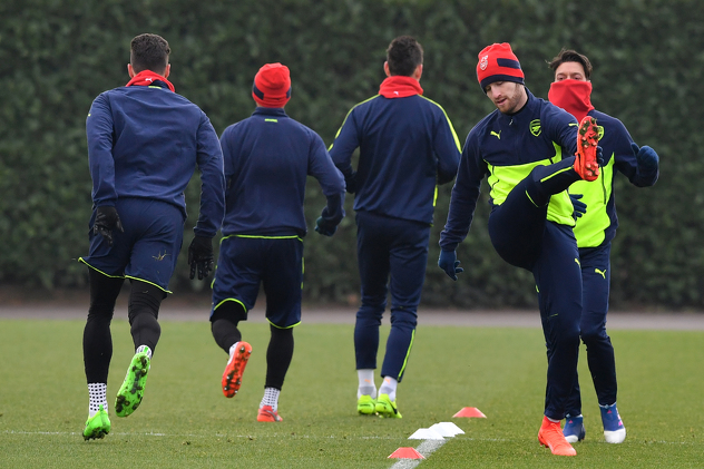 Trening Arsenala (Foto: AFP)
