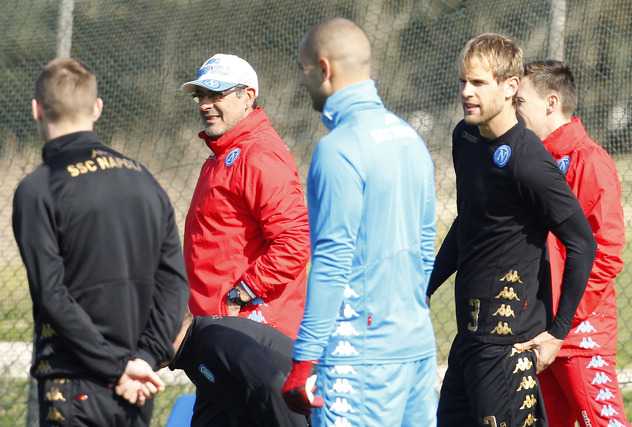 Trening Napolija (Foto: AFP)